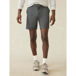 Faherty All Day Short 2.0 (7") Mountain Coal Gray Size 30‎
